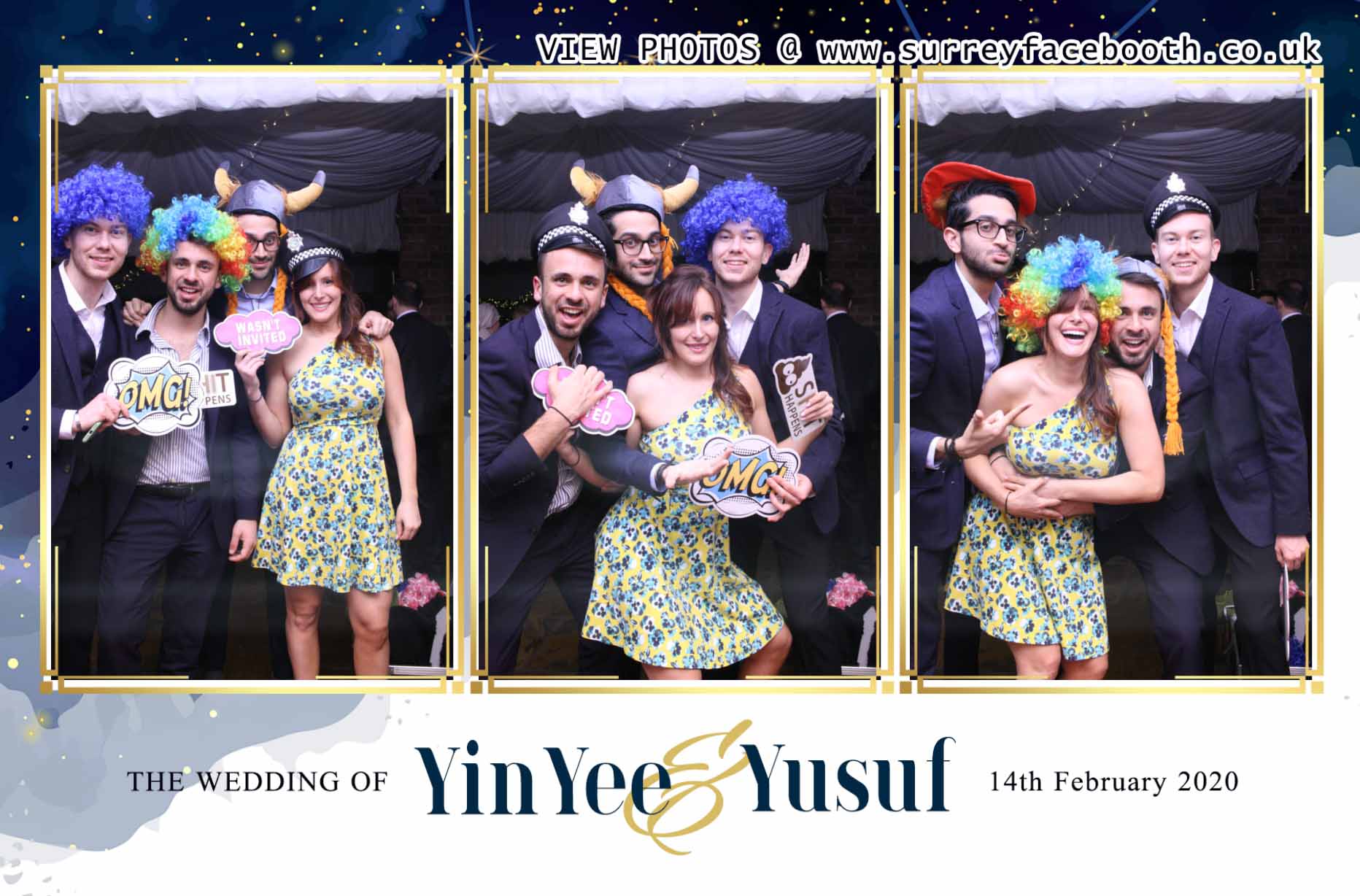 Yin Yee & Yusuf's Wedding | View more photos from the event at galleries.surreyfacebooth.co.uk/u/Surrey-FaceBooth/Yin-Yee-Yusufs-Wedding